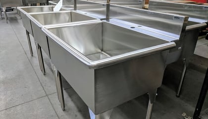 Commercial Stainless Steel Sinks